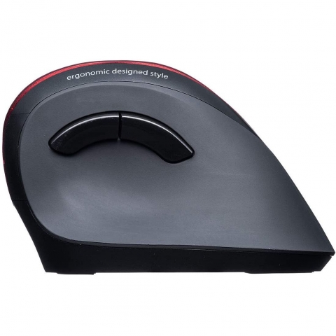 SANWA Bluetooth Vertical Ergonomic Mouse (Siyah)