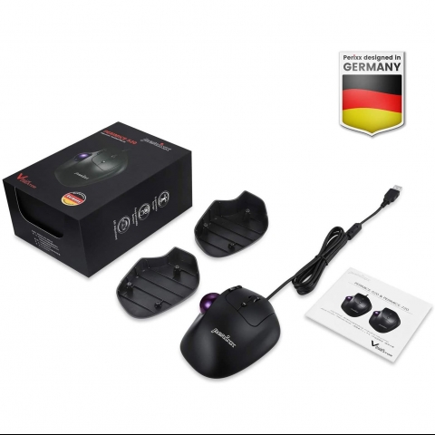 Perixx PERIMICE-520 Kablolu Ergonomik Trackball Mouse