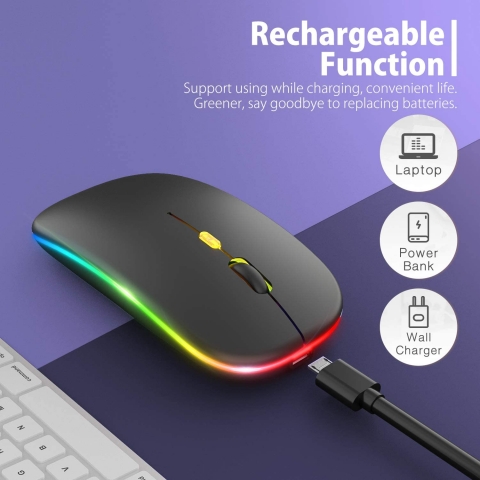 OKIMO Wireless Ergonomik Mouse (Siyah)
