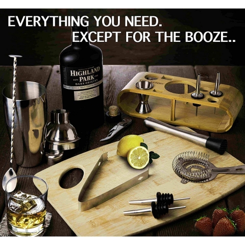 FULL SEND Kokteyl Shaker Barmen Seti (12 Par�a)