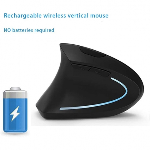 Funwaretech Ergonomik Dikey Wireless Mouse (Sol El)