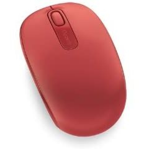 Microsoft Wireless Mobile Mouse 1850 - Flame Krmz (U7Z-00031)