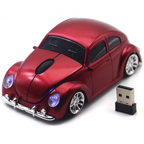 Ai5G Mice Wireless Araba Mouse (Krmz)