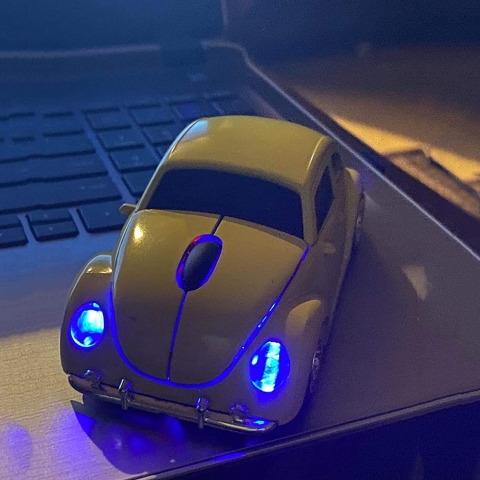 Ai5G Mice Wireless Araba Mouse (Krmz)
