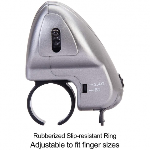 Geyes Wireless Parmak Mouse (Gri)