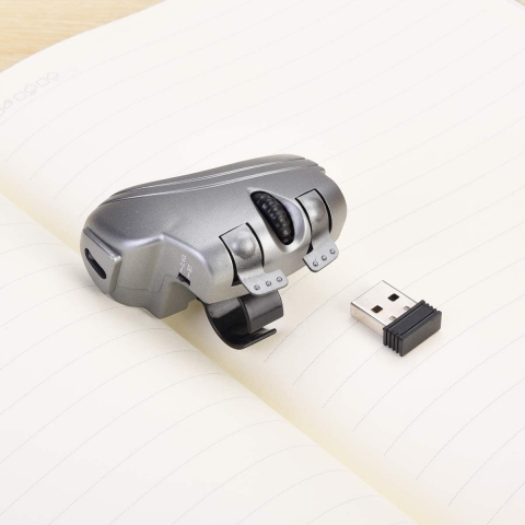 Geyes Wireless Parmak Mouse (Gri)