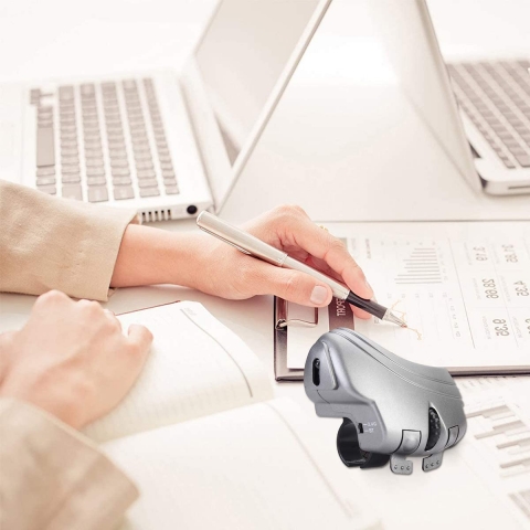Geyes Wireless Parmak Mouse (Gri)