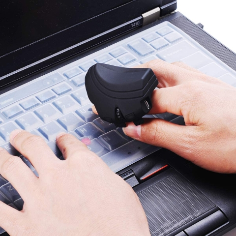 Geyes Wireless Parmak Mouse (Siyah)
