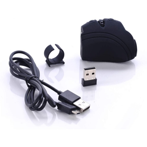 Geyes Wireless Parmak Mouse (Siyah)