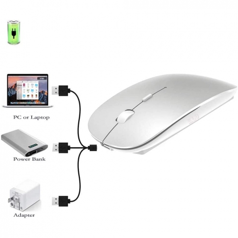 KLO Bluetooth Mouse (Silver)