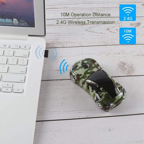CHUYI Bluetooth Araba Mouse (Kamuflaj)