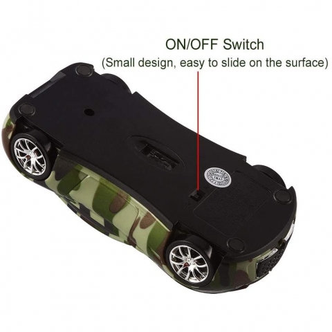 CHUYI Bluetooth Araba Mouse (Kamuflaj)