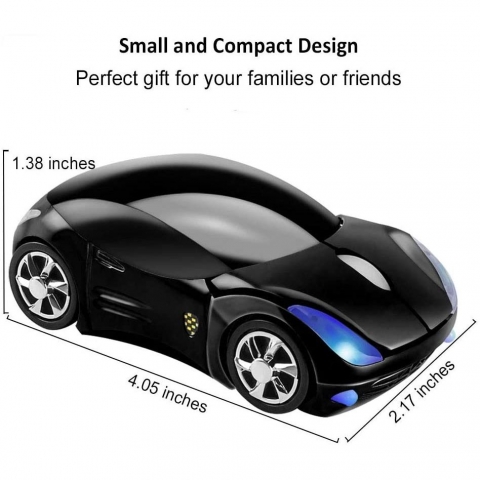 CHUYI Bluetooth Araba Mouse (Siyah)