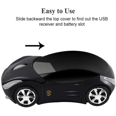 CHUYI Bluetooth Araba Mouse (Siyah)