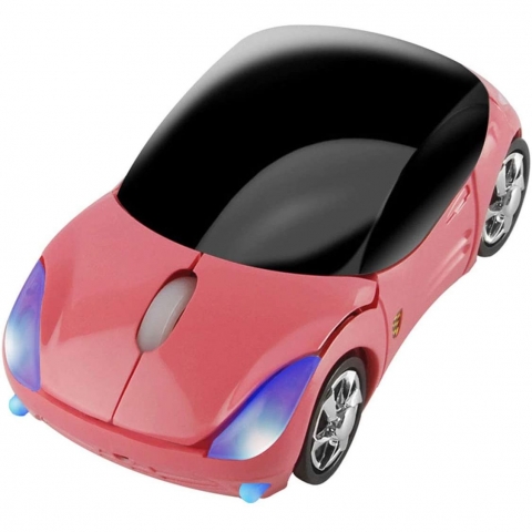 CHUYI Bluetooth Araba Mouse (Pembe)