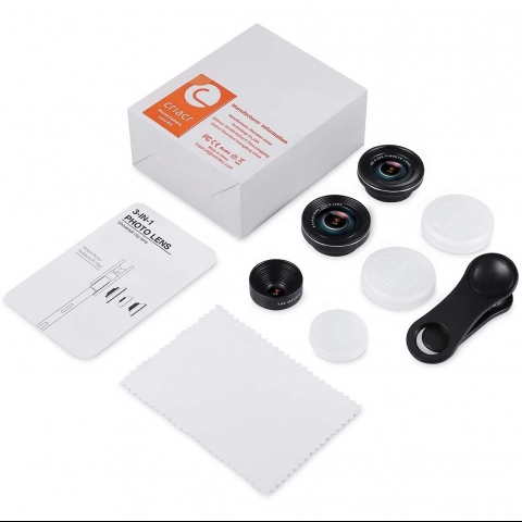 Criacr 3'� 1 Arada Ak�ll� Telefon Kamera Lens Seti
