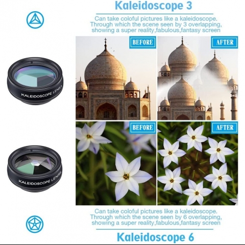 Apexel 10u 1 Arada Akll Telefon Kamera Lens Seti