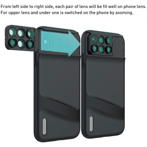 MOMAX Apple iPhone XS MAX 6's 1 Arada Lensli Klf