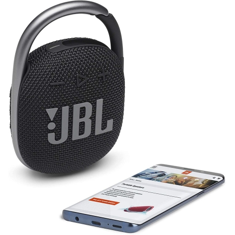 JBL Clip 4 Tanabilir Mini Bluetooth Hoparlr (Siyah)