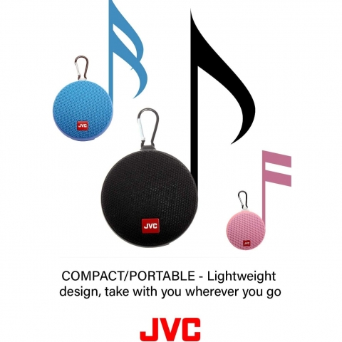 JVC Suya Dayan�kl� Ta��nabilir Wireless Hoparl�r (Mavi)