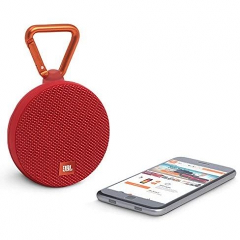 JBL Clip 2 Suya Dayankl Bluetooth Hoparlr (Krmz)