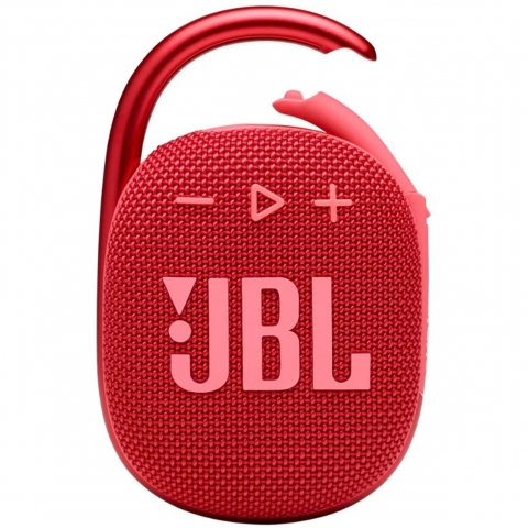 JBL Clip 4 Tanabilir Mini Bluetooth Hoparlr ve anta (Krmz)