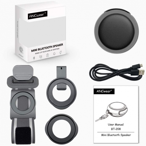ANCwear Giyilebilir Bluetooth Hoparl�r (Gri)