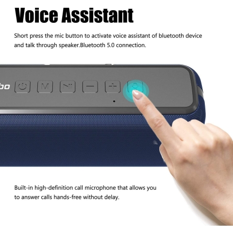 XDOBO Bluetooth Hoparlr (Mavi)