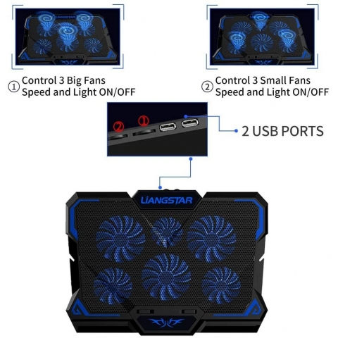 LIANGSTAR 15.6 in/17 in Laptop Soutma Stand