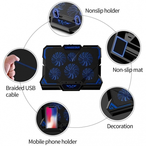 LIANGSTAR 15.6 in/17 in Laptop Soutma Stand