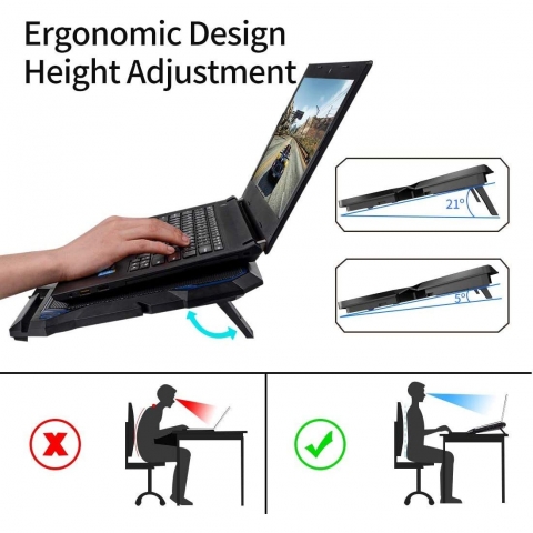 LIANGSTAR 15.6 in/17 in Laptop Soutma Stand