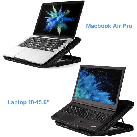 KEROLFFU 10-15.6 n 2 Fanl Laptop Soutma Stand