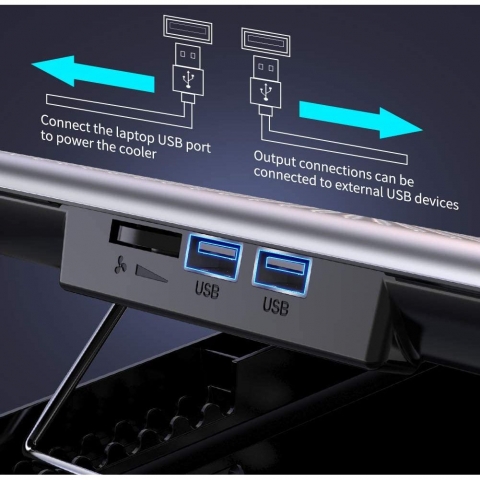 ICE COOREL 15.6 n Laptop Soutma Stand (Gm)