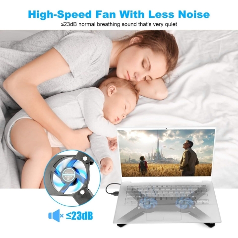 STSUNEU Universal 2 Fanl Laptop Soutma Stand