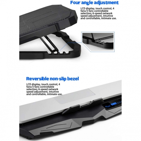 NC 17.3 n 4 Fanl Laptop Soutucu Stand