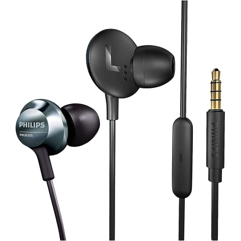 Philips Kablolu Kulak i Kulaklk (Siyah)