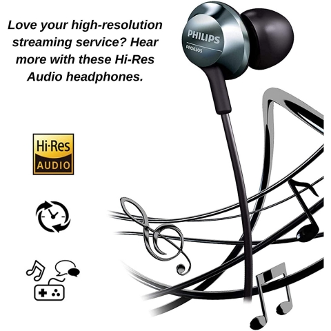 Philips Kablolu Kulak i Kulaklk (Siyah)
