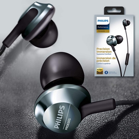 Philips Kablolu Kulak i Kulaklk (Siyah)