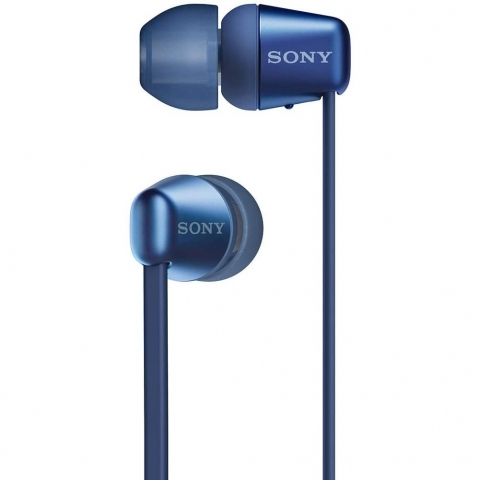 Sony Bluetooth Ense Tipi Kulaklk (Mavi)