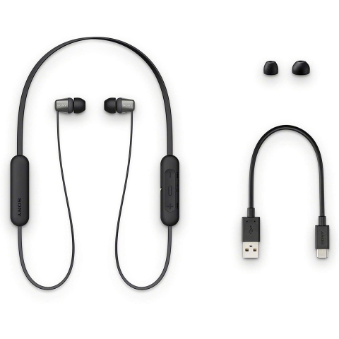 Sony Bluetooth Ense Tipi Kulaklk (Mavi)
