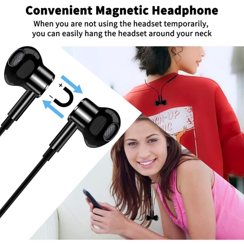 Jelanry Kablolu Kulak ��i Kulakl�k (Siyah)