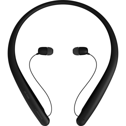 LG Bluetooth Ense Tipi Kulaklk (Siyah)