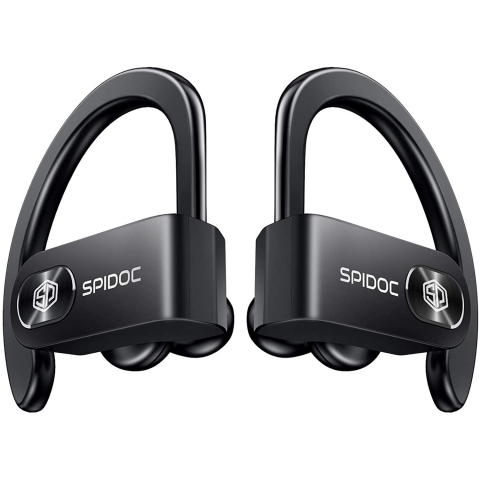 Spidoc Bluetooth Kablosuz Kancal Kulak i Kulaklk (Siyah)