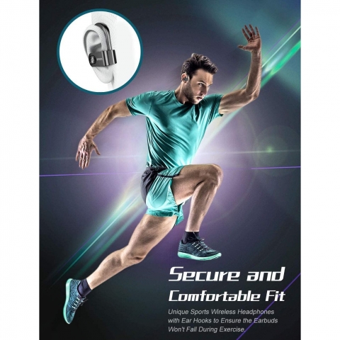 Spidoc Bluetooth Kablosuz Kancal Kulak i Kulaklk (Siyah)