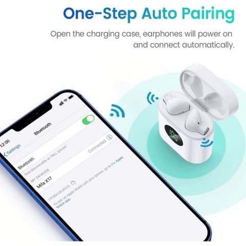 MIFA Bluetooth Kablosuz Kulak ��i Kulakl�k (Beyaz)