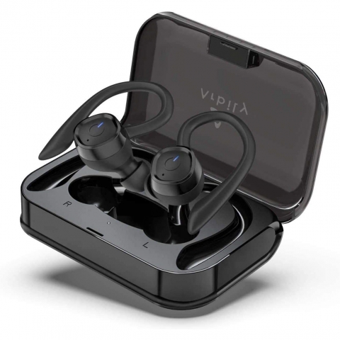 Arbily Bluetooth Kablosuz Kancal Kulaklk (Siyah)