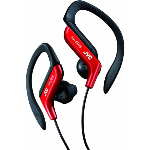 JVC Kablolu Kancal Kulaklk (Krmz)