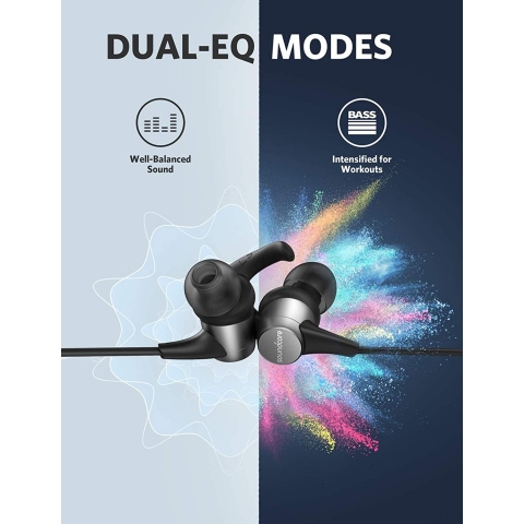 Soundcore Bluetooth Ense Tipi Kulak i Kulaklk (Siyah)