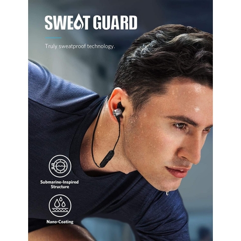 Soundcore Bluetooth Ense Tipi Kulak i Kulaklk (Siyah)