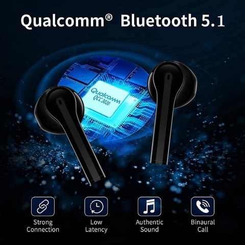 Onpro Bluetooth Kablosuz Kulak i Kulaklk (Siyah)